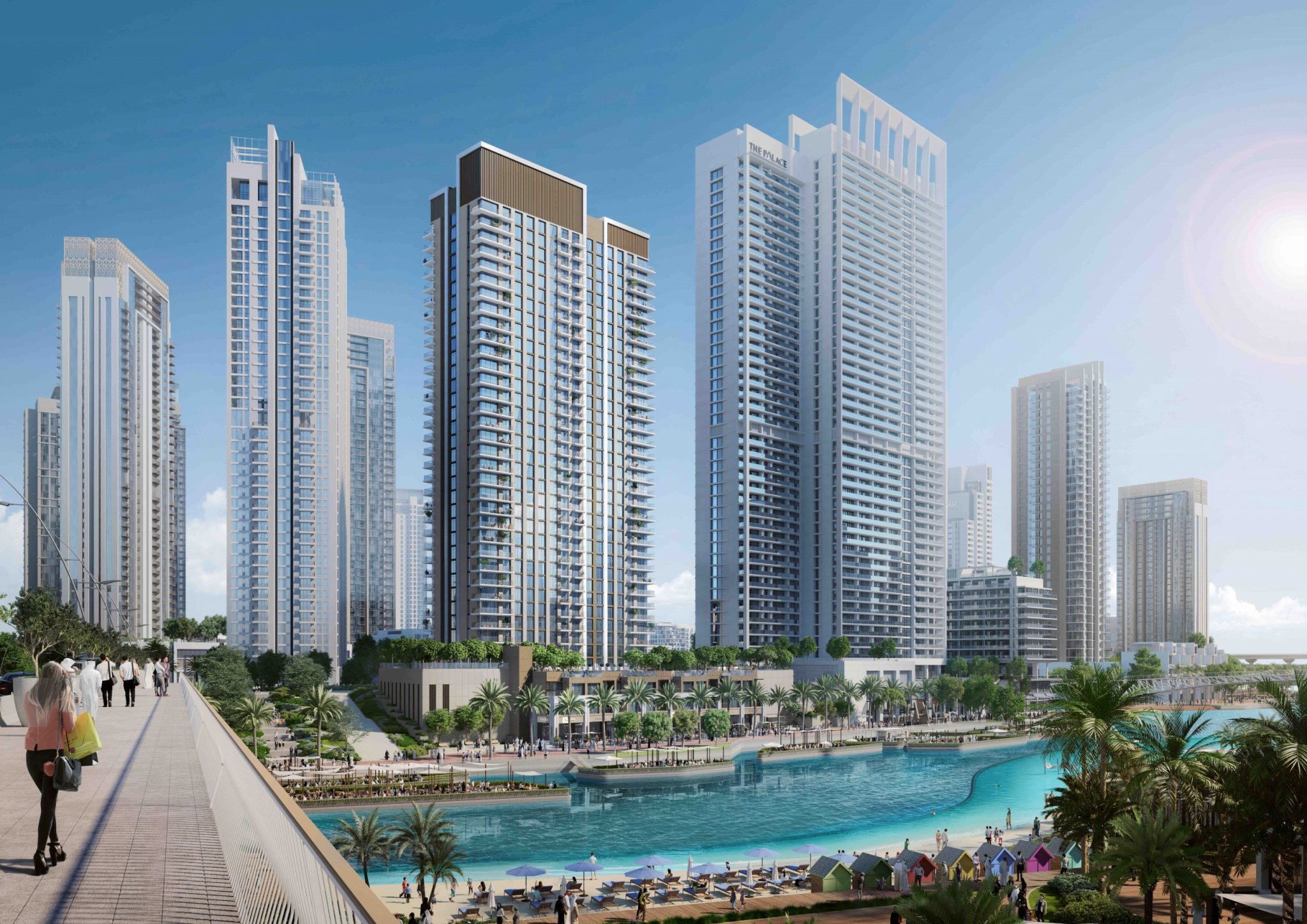 View of Top 6 Gated Communities in Dubai - HFRE Properties