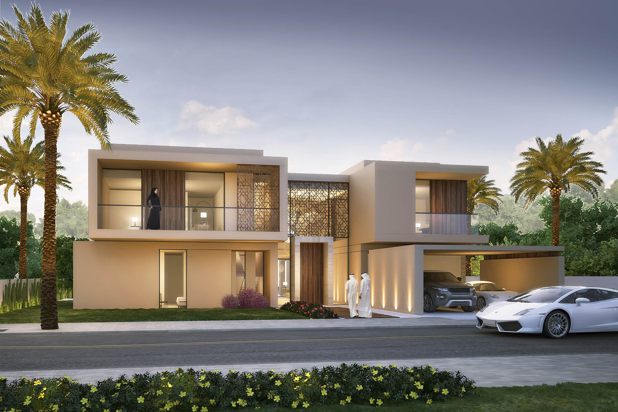 Golden Villas in Emerald Hills Dubai