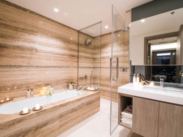 Sterling Tower in Dubai Bathroom