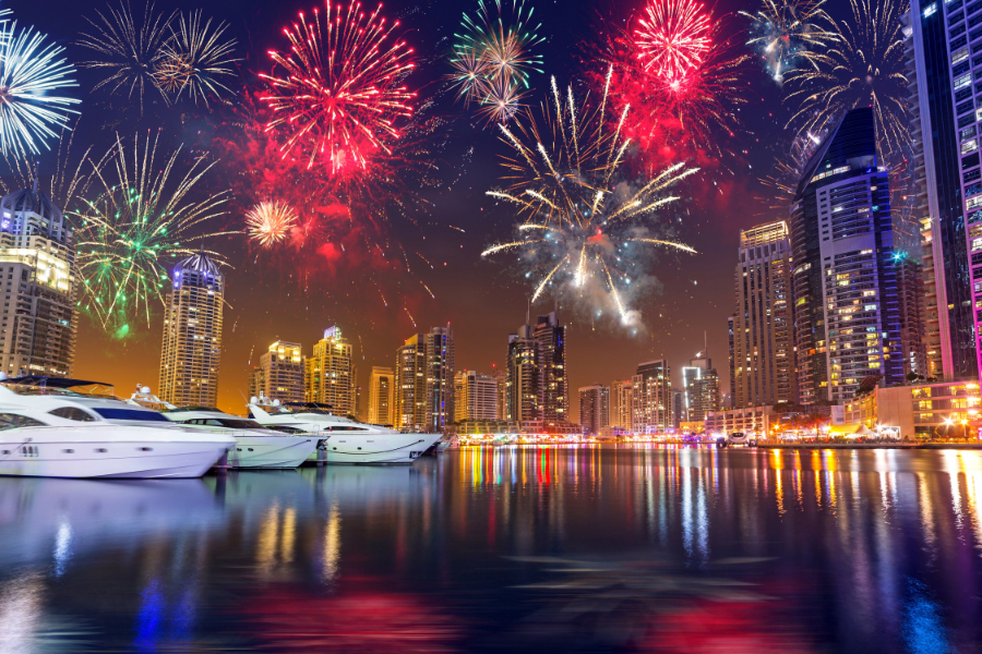 Dubai Marina New YEar