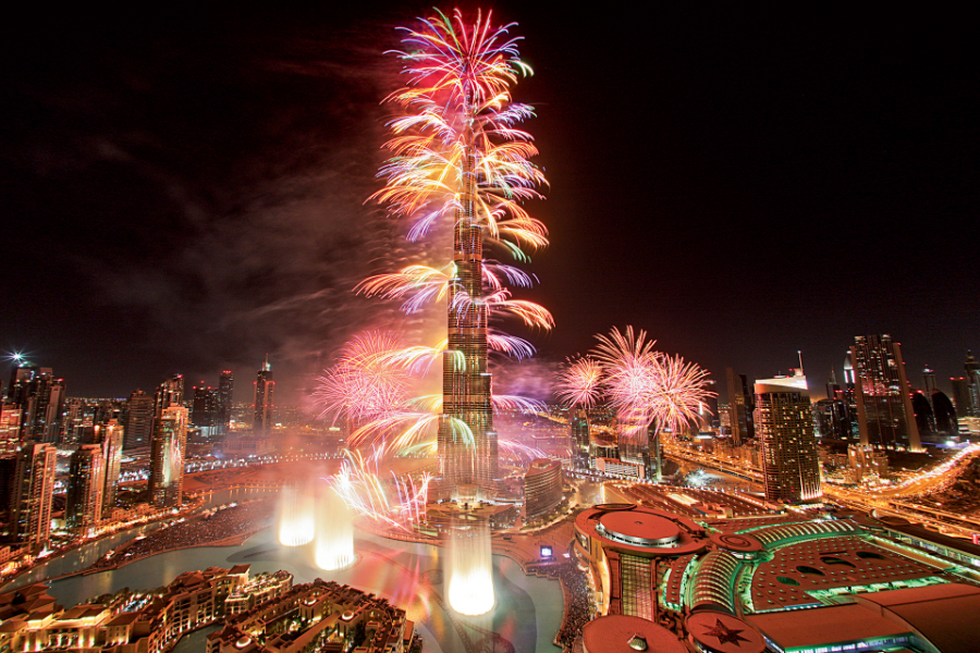 Dubai Fireworks