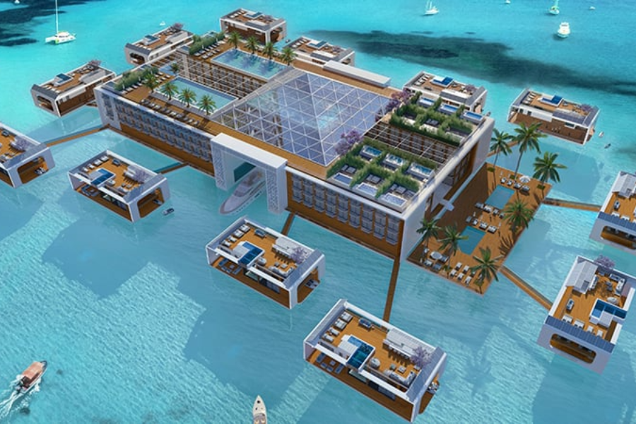 Kempinski Floating Palace
